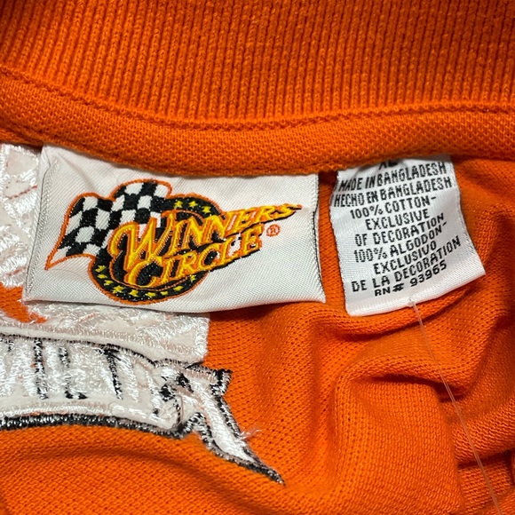 Vintage Tony Stewart 1990's Winners Circle Home Depot XL Polo New With Tag - Picture 4 of 8